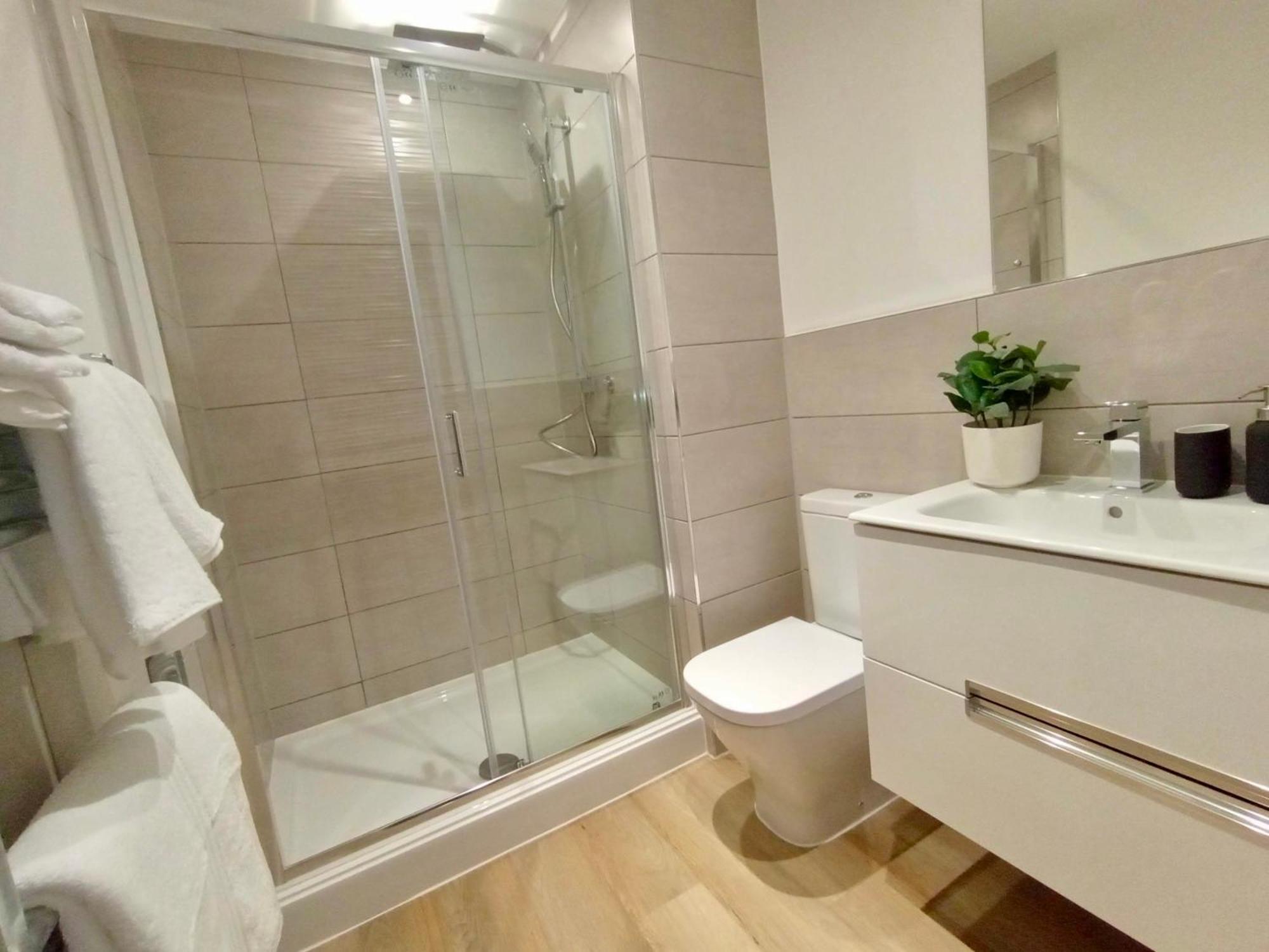 Luxury 2 Bed 2 Bath Flat Near Old Trafford Apartment Manchester Luaran gambar