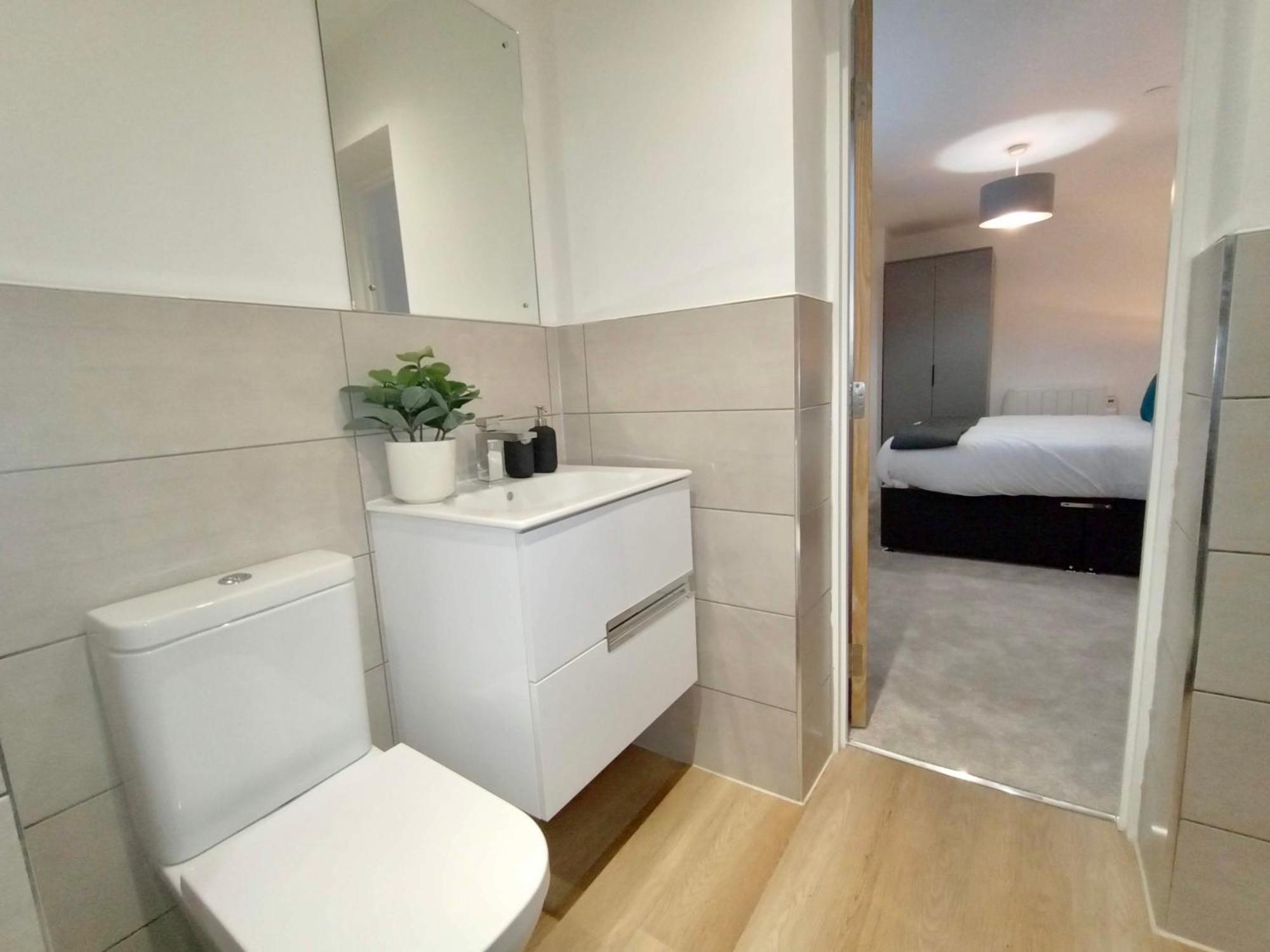Luxury 2 Bed 2 Bath Flat Near Old Trafford Apartment Manchester Luaran gambar