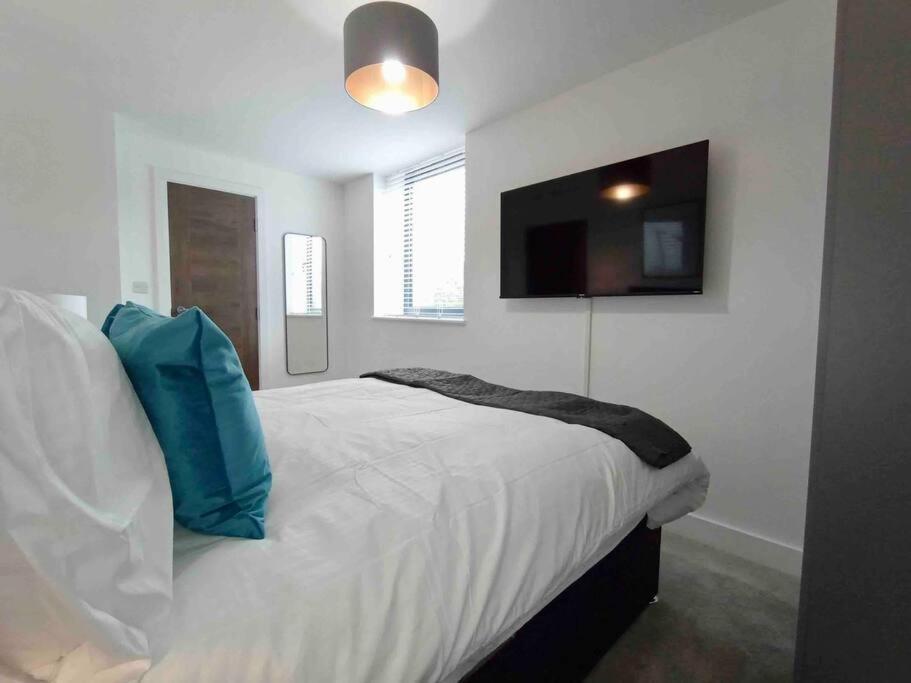 Luxury 2 Bed 2 Bath Flat Near Old Trafford Apartment Manchester Luaran gambar